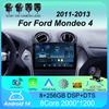 Car Radio Android 14 Carplay Auto 2K Screen Multimedia Player For Ford Mondeo 4 2011 - 2013 Autoradio GPS Stereo 2din Head Unit