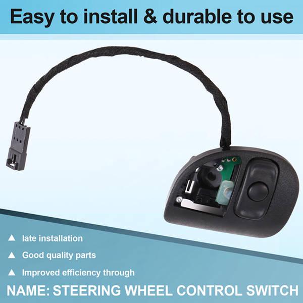 The 5RQ10DX9AC Fits Right-side Steering Wheel Control Switches for 14-24 Dodge Chrysler Models.