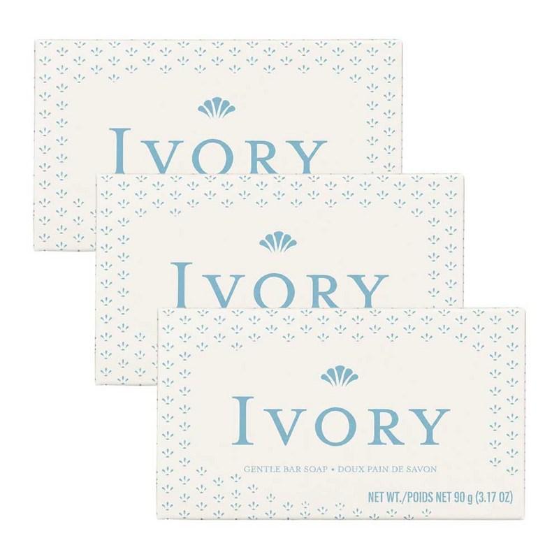 Ivory Original Facial Soap, 90g, 3 pcs