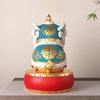 Lion Dance Ornaments Pair - Chinese New Year Decorations for Home, Office, or Gifts
