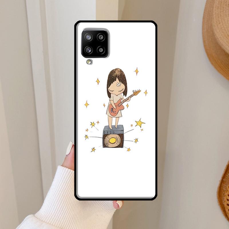 Japan Yoshimoto nara Cartoon Girl For Samsung Galaxy A14 A34 A54 A51 A71 A31 A12 A22 A32 A52 A50 A13 A33 A53 A73 Back Case