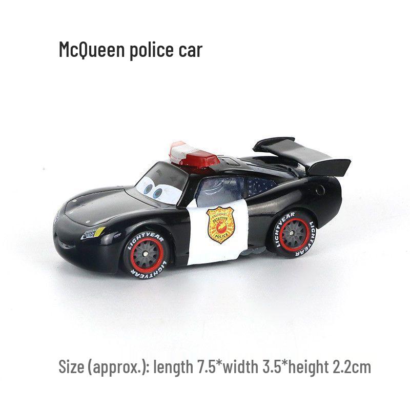 Authentic Alloy Car Set: Lightning McQueen, Mater & King - Road Rage Toys Collection for Kids