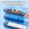 Aquarien Sauerstoff Tauchwasserreiniger Kleine Becken Filter Sauerstoffreiniger für gesundes Wasserleben