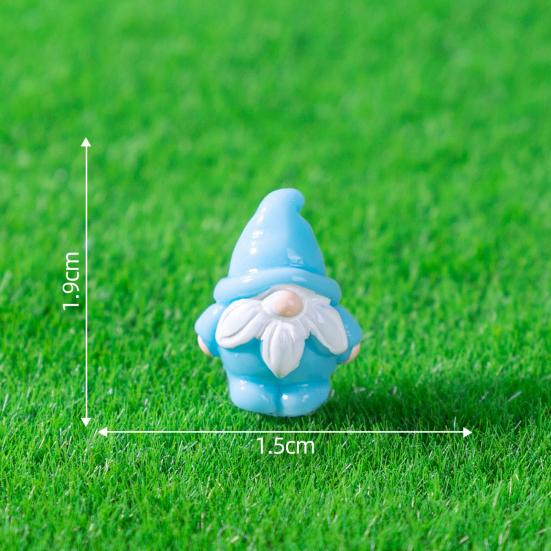 14Pcs Micro Landscape Ornament Mini Gnome Easter Figure Miniature Garden Decoration Mini Potted Plant Accessories