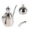 Stainless Steel Oil Dispenser Bottle 350ml Long Spout Oil Bottle  Vinegar Dispensing