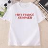 Hot Fiance Summer TShirt Funny Comfort Fiancee Bachelorette Party Tee Future Mrs EngageUnisext T Shirt Unisex Clothes