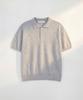 Peullojeulum Pure Cotton Collar Knit Gray