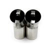 For VW Golf 4 Bora Jetta Dual Stainless Steel Exhaust Tailpipes Muffler Tips High Polish Car Performance Enhancement
