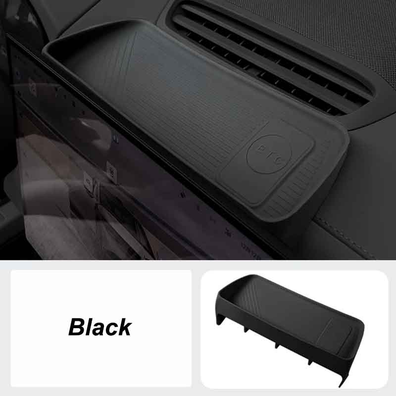 For Zeekr 7X 2024 2025 Navigation Screen Rear Silicone Storage Box Dashboard Tissue Box Sundry Rack Accessories