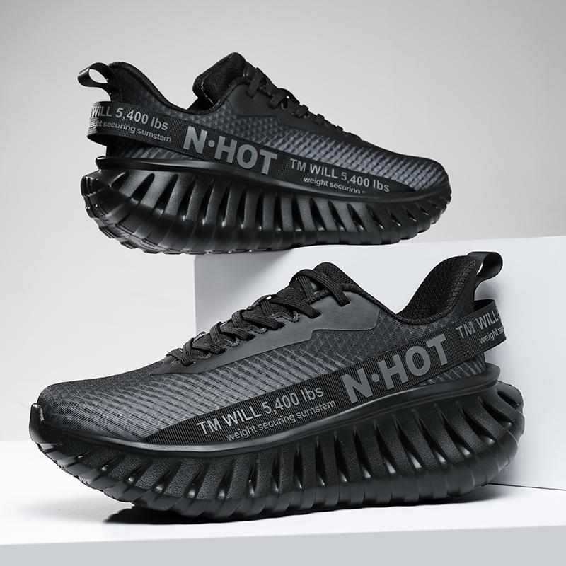 

Мужские кроссовки для бега Карбоновая пластина Специальные Марафонские Спортивные Дышащие Легкие Женские Удобные Нескользящие Повседневные Кроссовки 46 чёрный