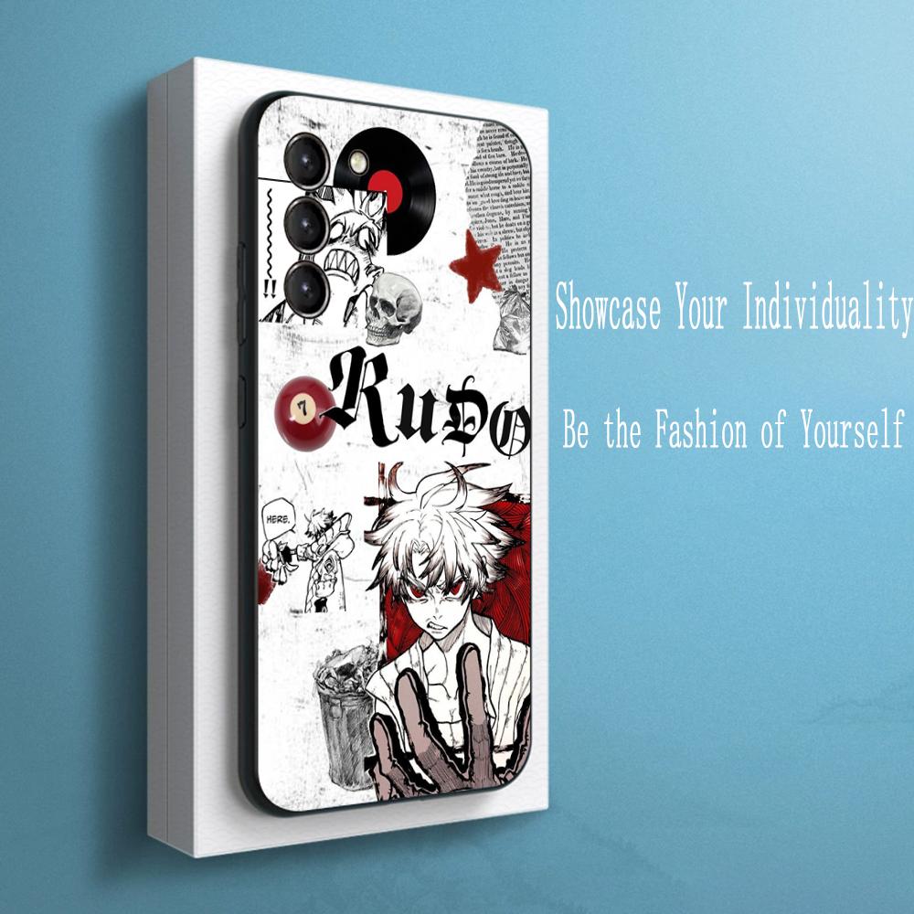 

Gachiakuta X rudo cool anime pattern Phone Case For Samsung Galaxy S25 S24 S23 S22 S21 S20 Plus Ultra Note20 Soft Black Galaxy S21 5G