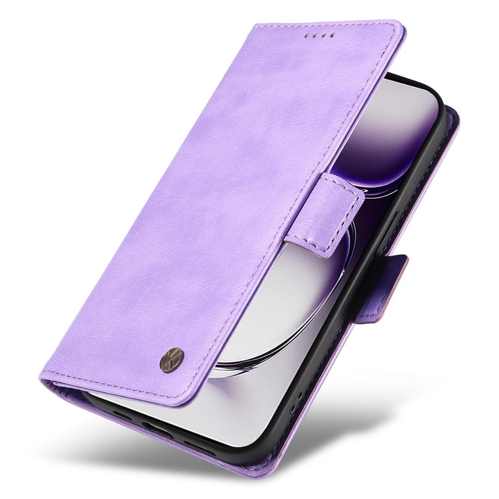 YIKATU YK-007 For Oppo Reno12 5G (Global) Phone Case Anti-Drop PU Leather Stand Wallet Cover
