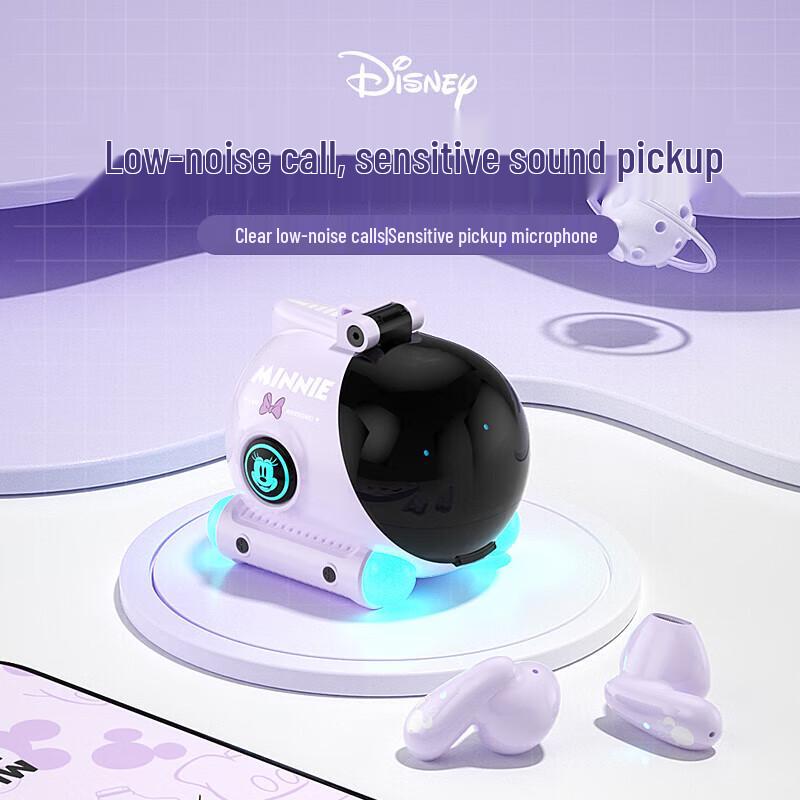 Disney Strawberry Bear Wireless Bluetooth Half In-Ear Earbuds