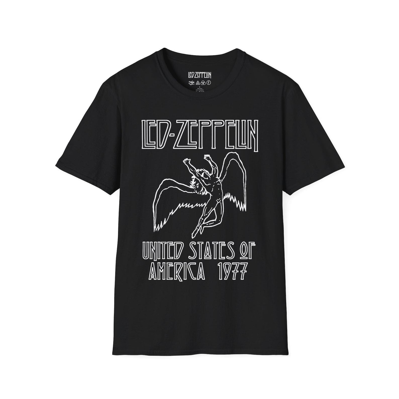 Led Zeppelin 1977 United States of America Tour T-Shirt 3XL