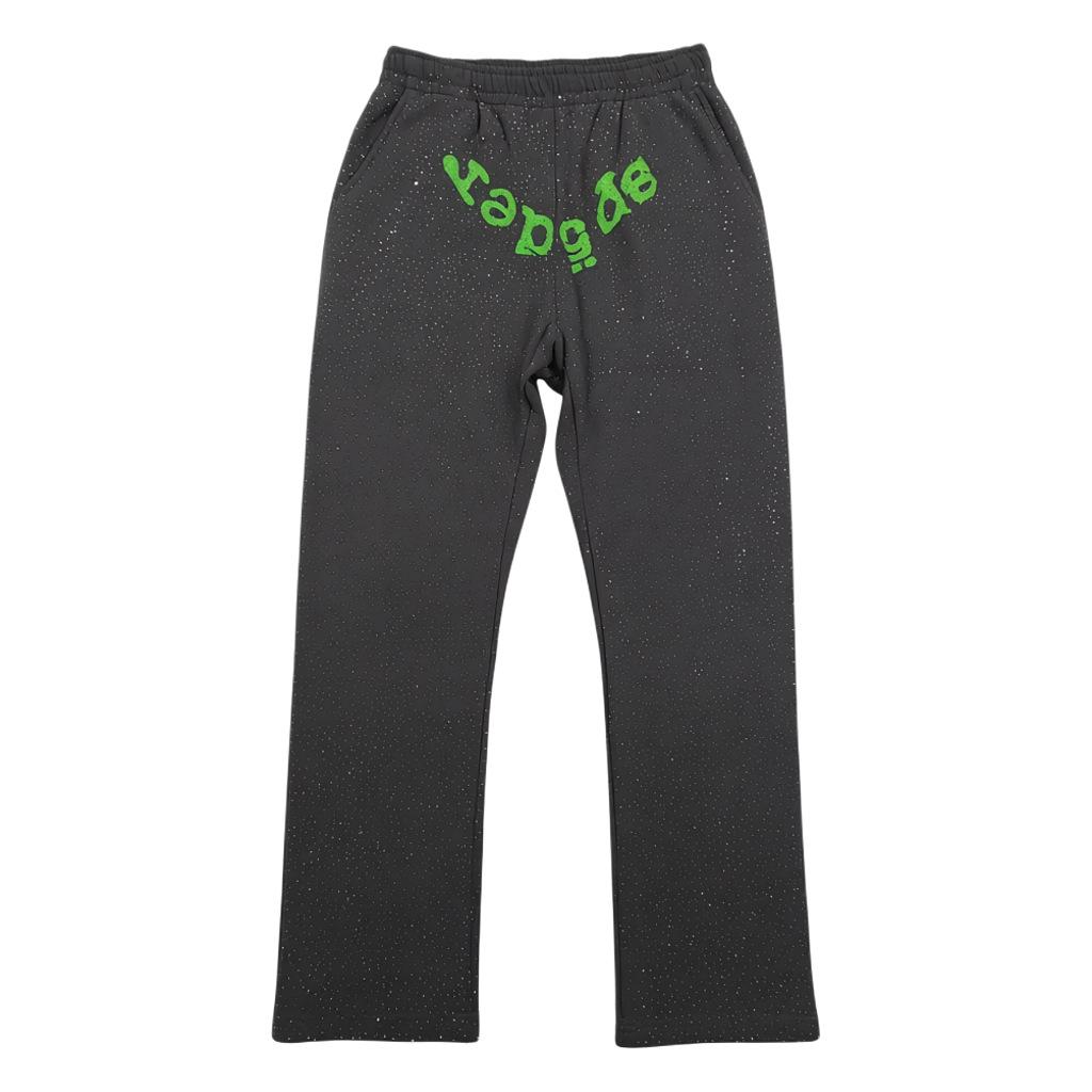 Unisex bluza z kapturem Sp5der 555555 Diamond w stylu amerykańskim - Modna moda uliczna