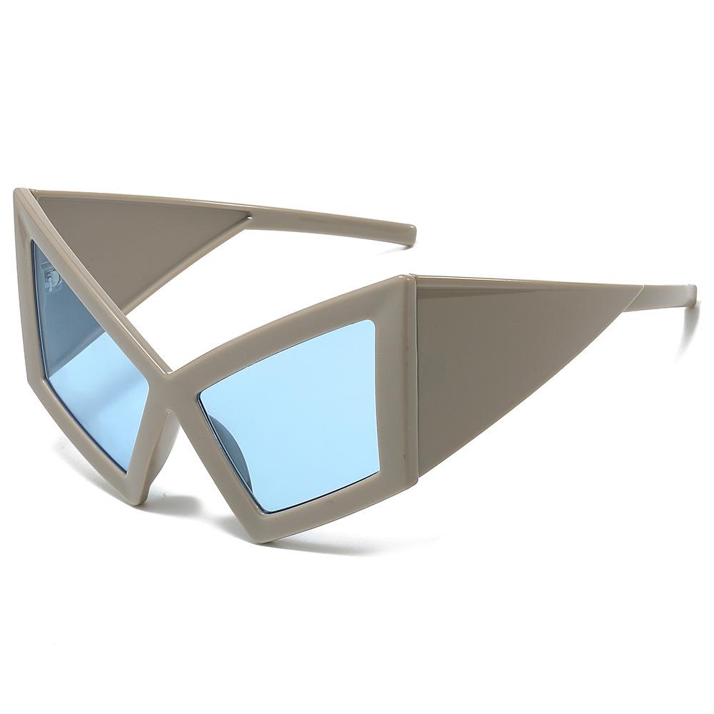 2024 Hip-Hop Style Cat-Eye Sunglasses: Bold, Oversized Frames for Influencers & Beach Parties