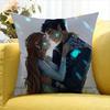 Acotar Court M-Mist And Fury Various Sizes Square Pillow Case For Car Home Bedchamber Decor