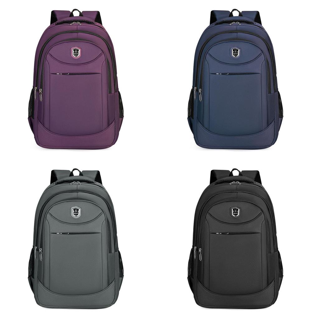 Oxford Cloth Travel Backpack With Breathable Straps For Students And Commuters