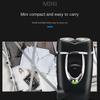 Electric Razor, Charging Bearded Knife, Portable Beard Knife, Double Knife Head Can Be Washed with Water.