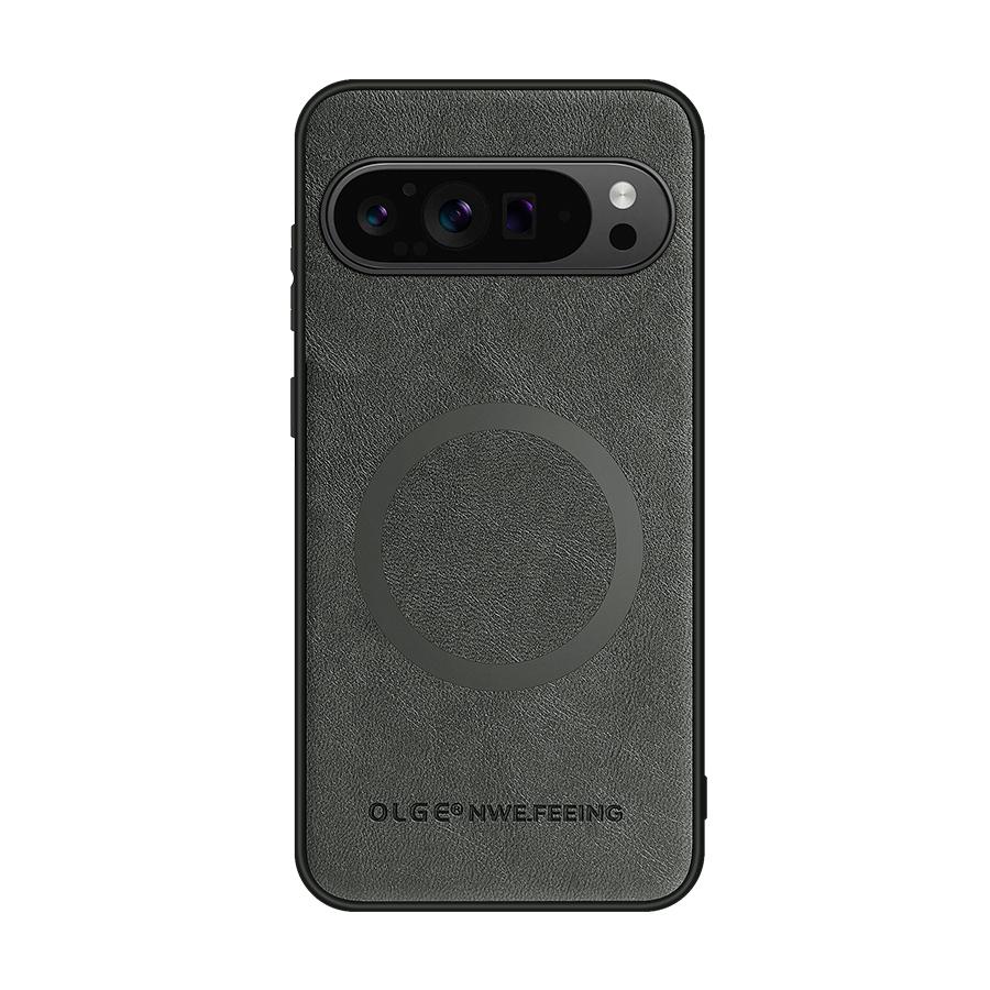 

Магнітний чохол для Google Pixel 8 9 Pro XL 9A 8A для бездротової зарядки Magsafe Чохли Шкіряні Захисні Протиударні Чохли для Телефону Google Pixel 7 Pro