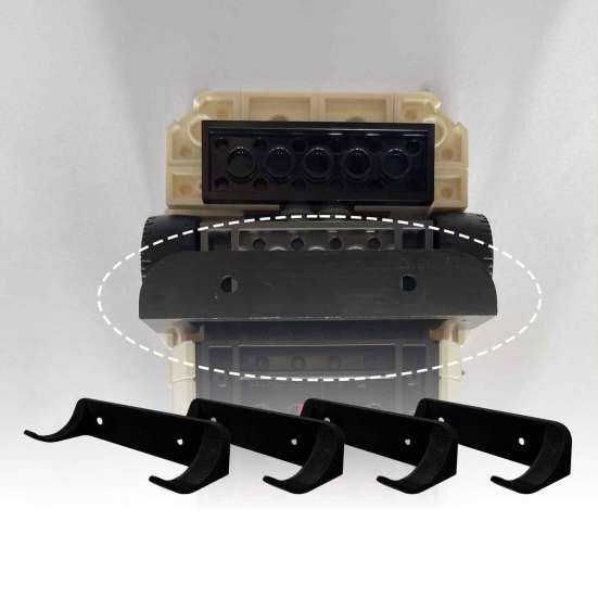 Car Model Display Rack Strong Load-bearing Easy To Install Wall Mount Vertical Car Models Showcase Storage Holder