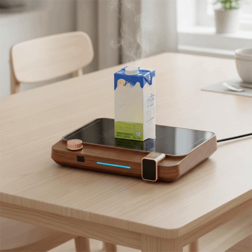 Temperature Display Mug Warmer Adjustable Temperature Food Heating Plate Cup Heater Milk
