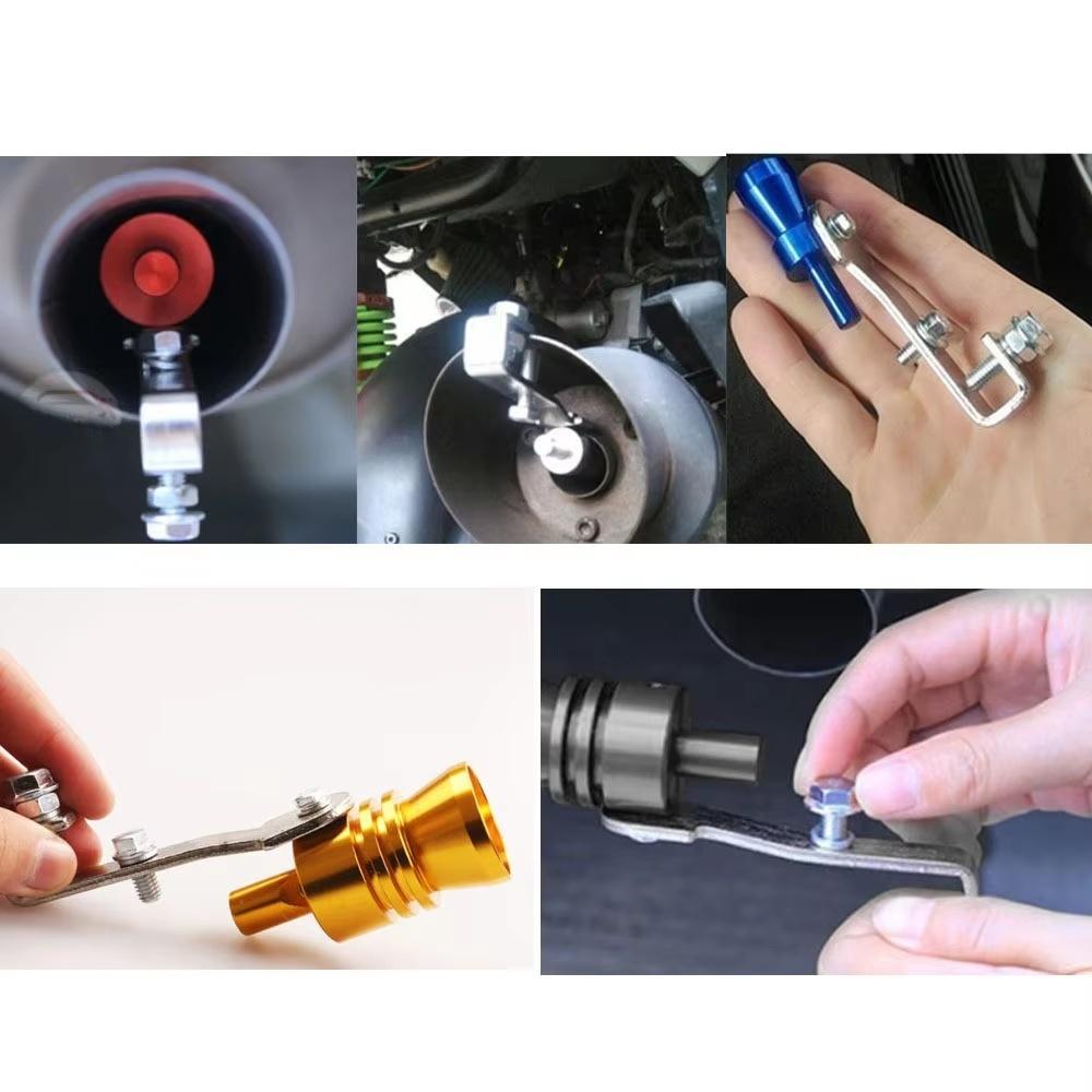 1Pcs 32-85mm Diameter Exhaust Sound Simulator Exhaust Pipe Whistle for Car Motorcycle Exhaust Pipe