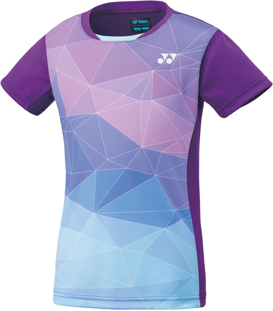 

Рубашка с коротким рукавом для девочек, фиолетовая J130 [YONEX] (039)