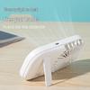 Portable Multifunctional Palm Fan: Strong Wind, Desktop & Pocket Size