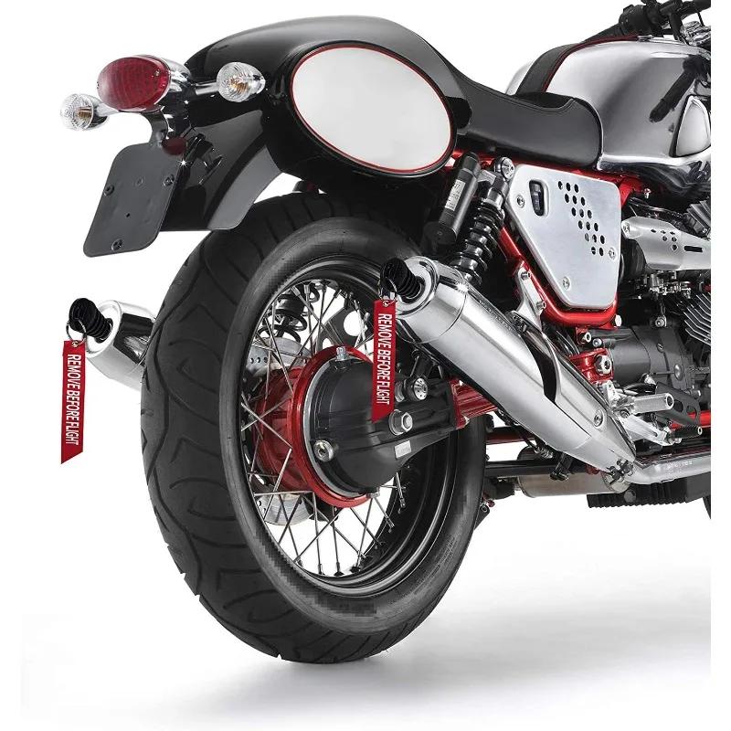Xiaomi New Exhaust Pipe Stopper Blow-down Plug Exhaust Muffler Waterproof Wash Plug Silicone Off-road Motorcycle Keychain