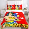 3pcs Wonder Woman, Superhero Cover Set,Soft Comfortable Duvet Cover,Guest Room (1*Duvet Cover + 2*Pillowcases, Without Core) Yy251024131