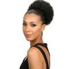 Short Afro Puff Curly Ponytail Drawstring Clip In Hair Extension Synthetic Curly Hair Curly Wig