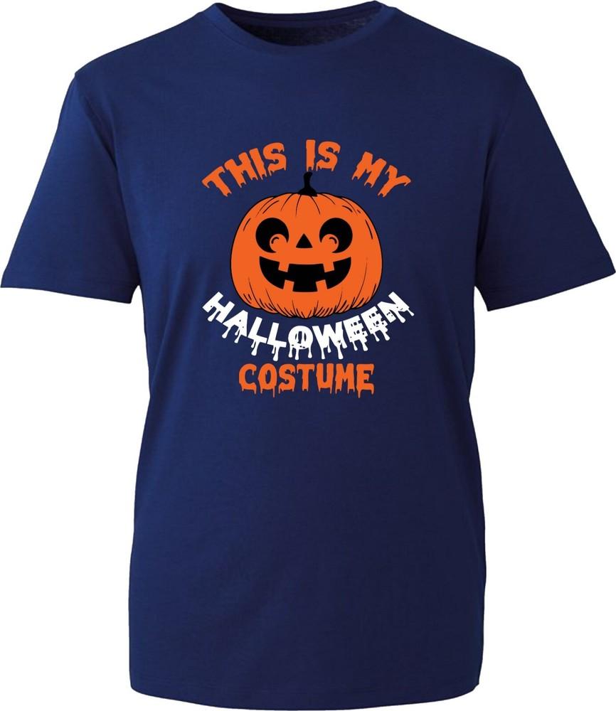 This Is My Halloween Costume Tshirt Horror Scary Jack O Lantern Pumpkin Tee Top S