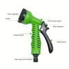 1pc High-Pressure Garden Spray Gun, 7-Function Adjustable Nozzle for Car Washing, Plant & Vegetable Watering, Home Outdoor Use