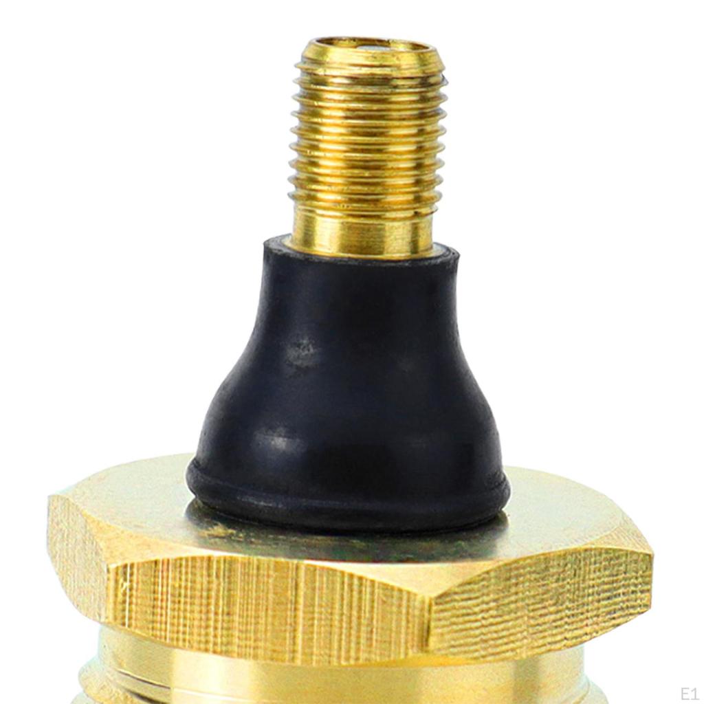 2 Stück RV Messing Ausblaspfropfen Überwinterungsventil Schnellkupplung Überwinterungsadapter Einfach