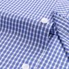 Men Formal Shirt Long Sleeve Office Solid Color Striped Business Social Men's Long Sleeved Shirt Work White Shirt Men Clothing