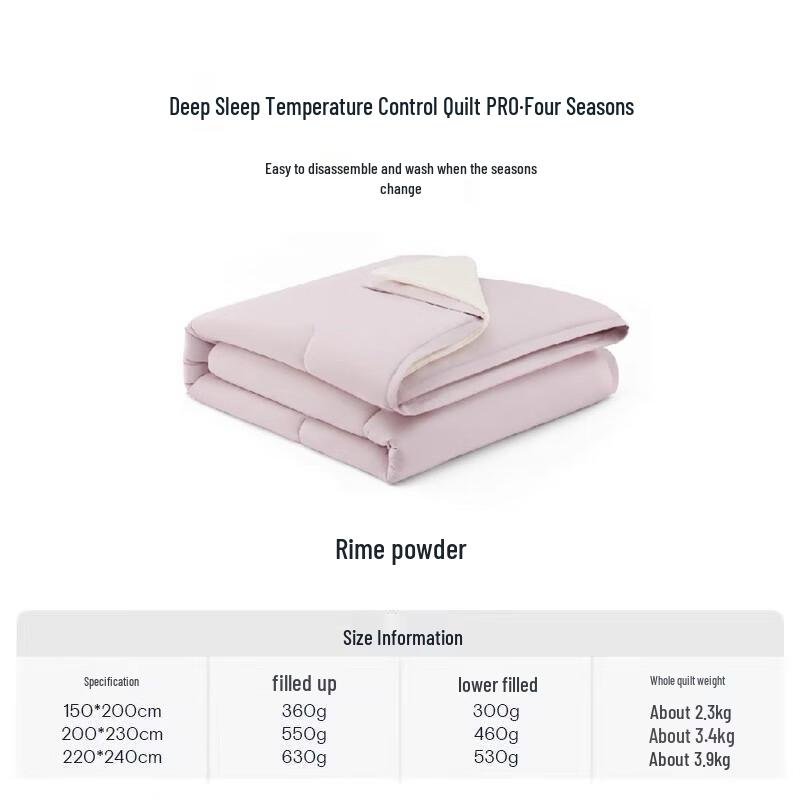 LISM All-Season Two-in-One Temperature Control Duvet