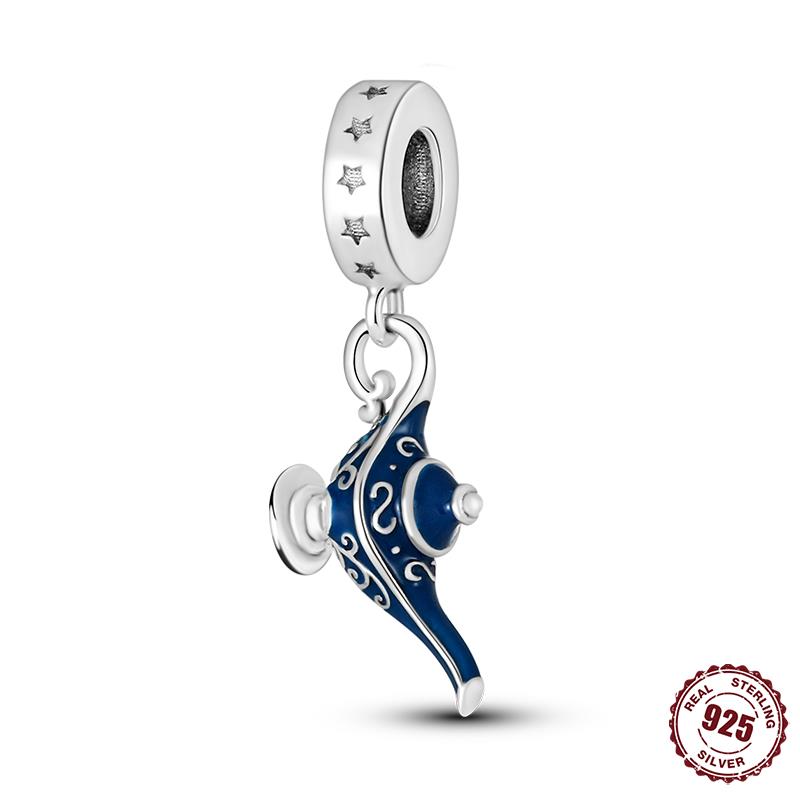 High Quality Copper Teacup Coffee Pendant Beads Fit Original Fine Bracelets Charms Diy Women Jewelry Making