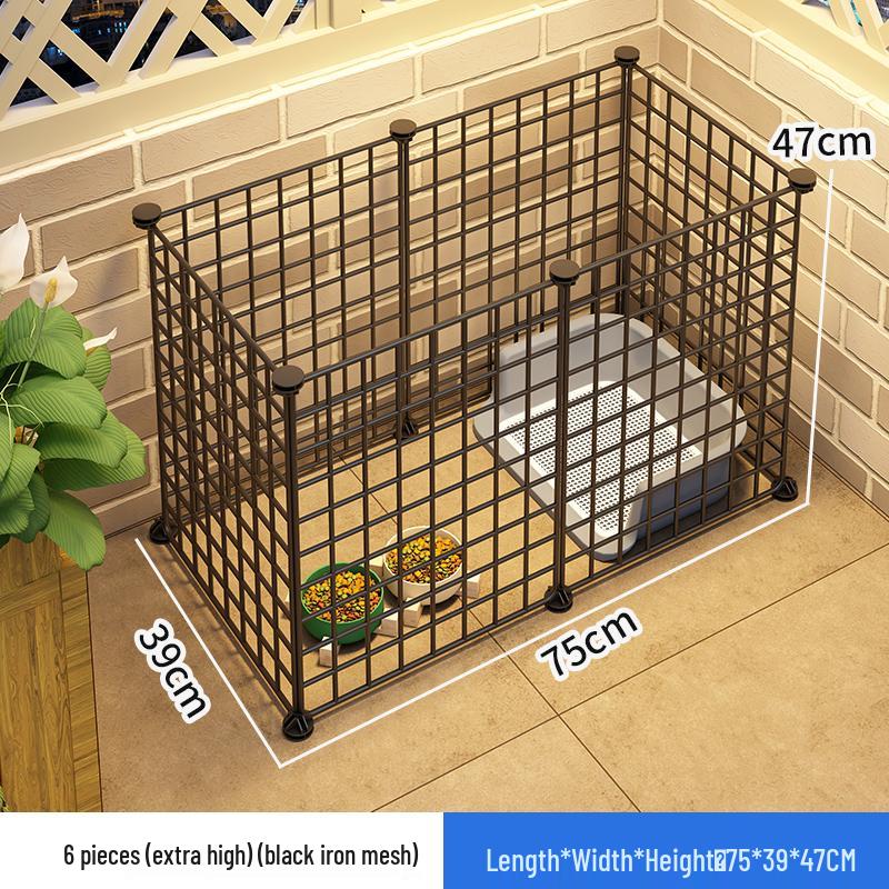 Pet Fence: Indoor Cage and Isolation Gate for Small To Medium Dogs and Cats