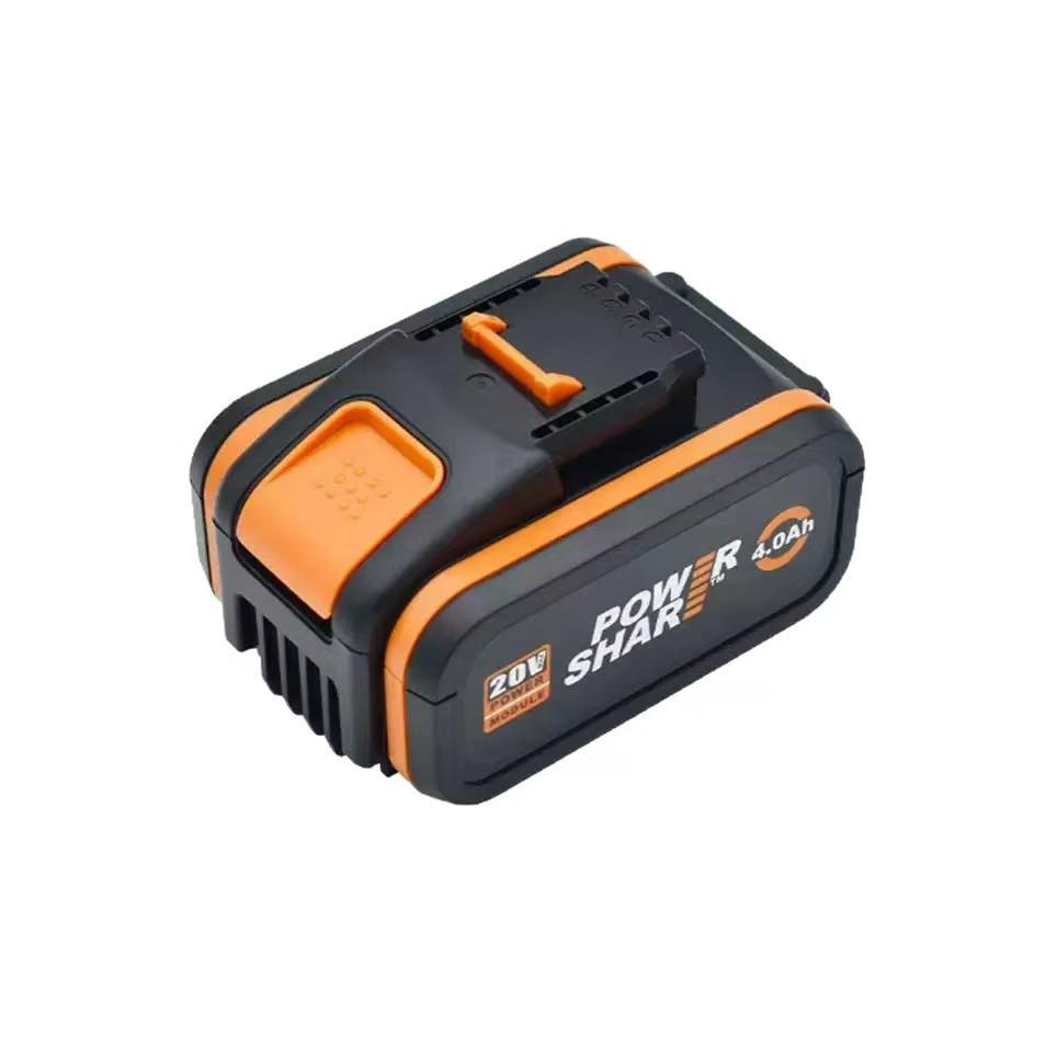 Совместим с Worx 20V WA3516 WG169 WX372 Беспроводная дрель Маленькая опорная пластина Литий-ионный аккумулятор