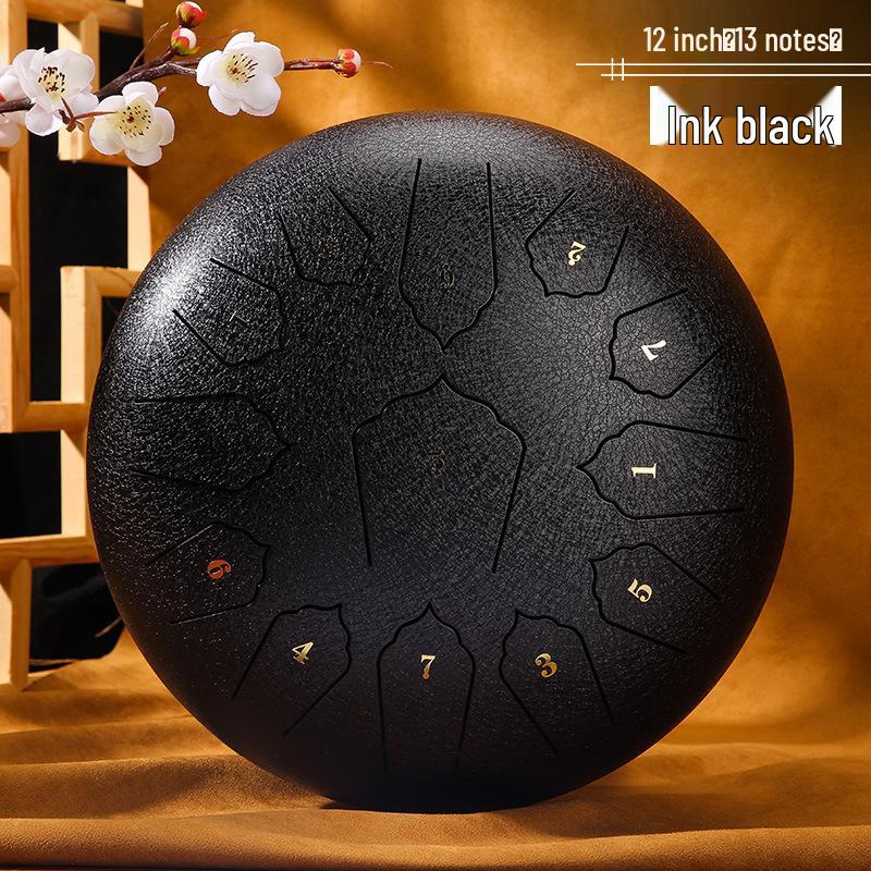 Ätherische Stahltongtrommel: 6-14 Zoll Sanskrit Handpan für Erwachsene & Anfänger