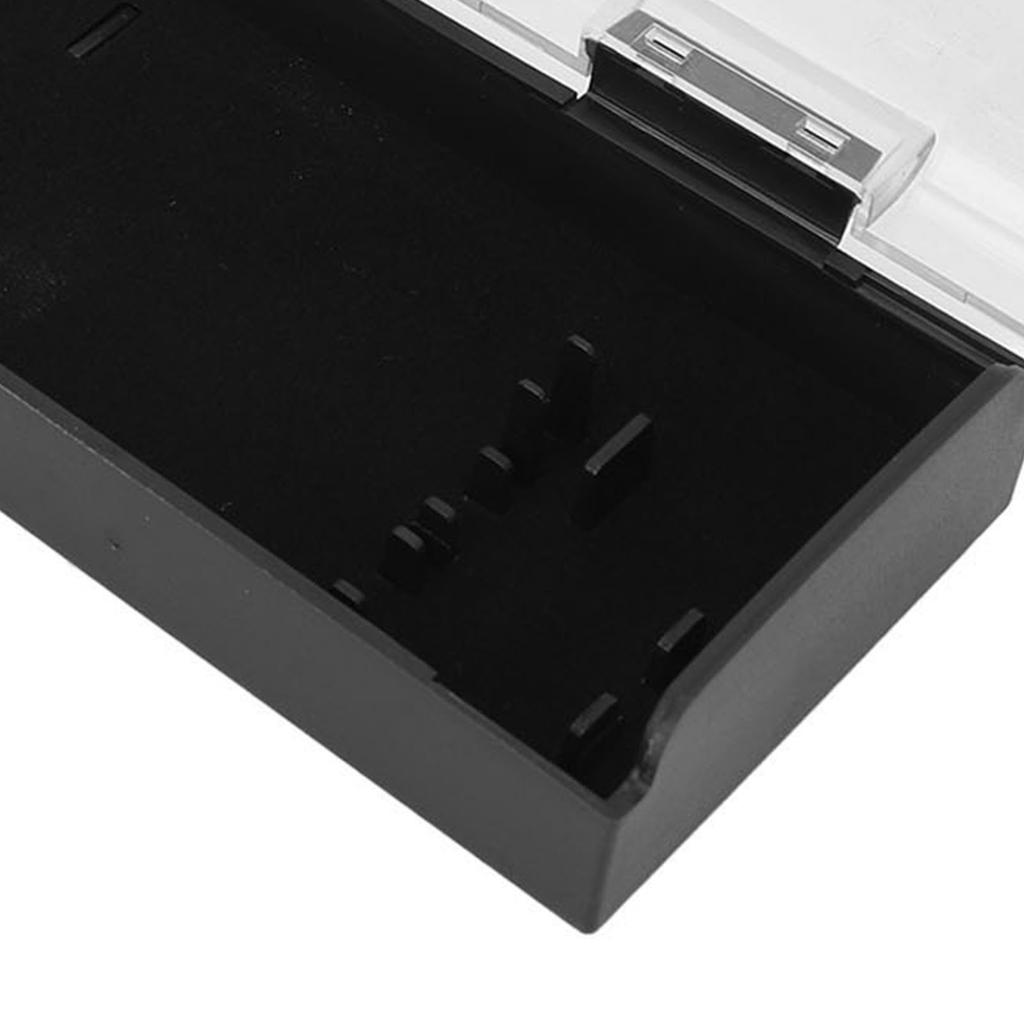 Tweezers Storage Case Black Professional Eyelash Tweezer Box Travel Small Box Portable