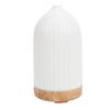 200ML Essential Oil Diffuser Portable Aromatherapy Diffuser Silent Humidifier with Wood Grain Base 7 Color LED Lights