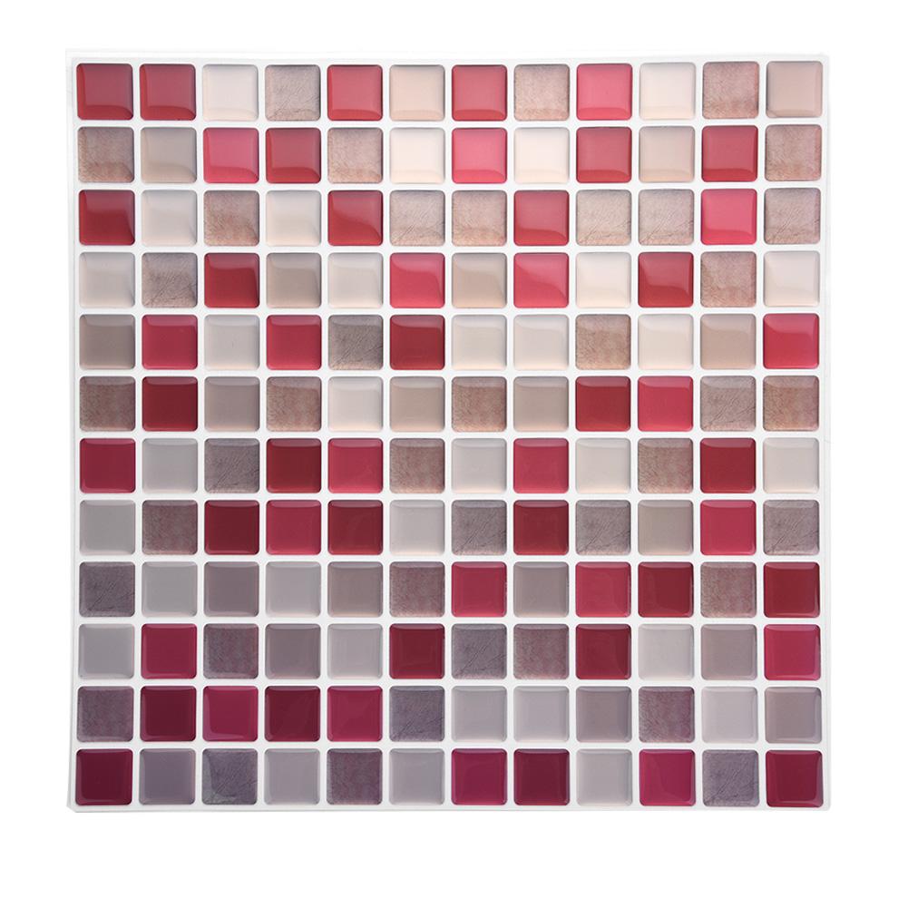 Self Adhesive Wall Tile Sticker Decal Home Bedroom Living Room Bathroom DIY Decor (YJC0019)