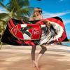 Al-ahly Fc Beach Towel, Quick-drying, Easy To Care For, Suitable for Both Fitness and Beach Vacations,Sports Essential