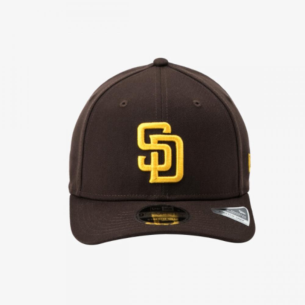 New Era San Diego Player Stretch Snapback Game Burnt Wood