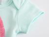 2025 Korean Style Summer Baby Girl Bodysuit Set - 3-Piece Newborn Rompers
