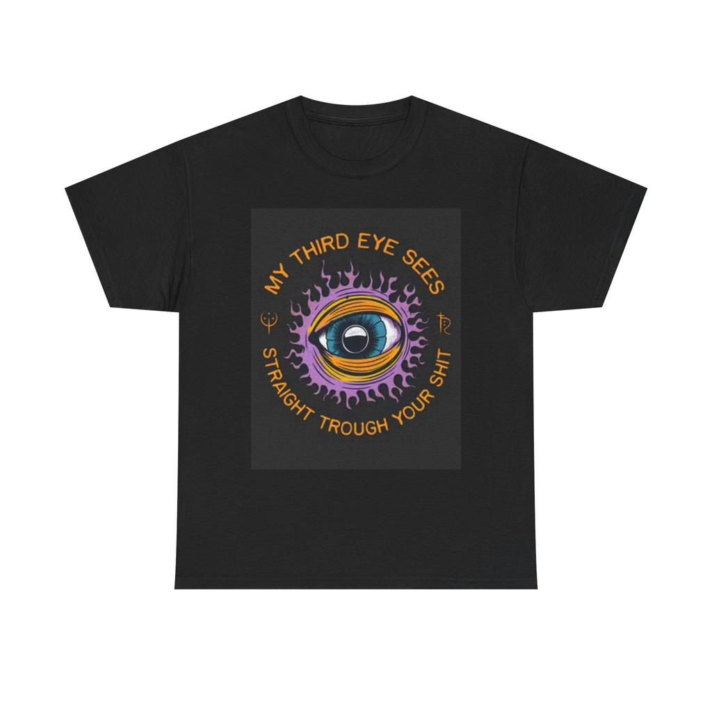 My Third Eye Graphic T Shirt Funny Comedy Jokes Unisex Heavy Cotton Tee