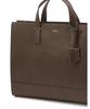 Hazzys Men Acc Brown Logo Color Block Briefcase Hjba6F851W3