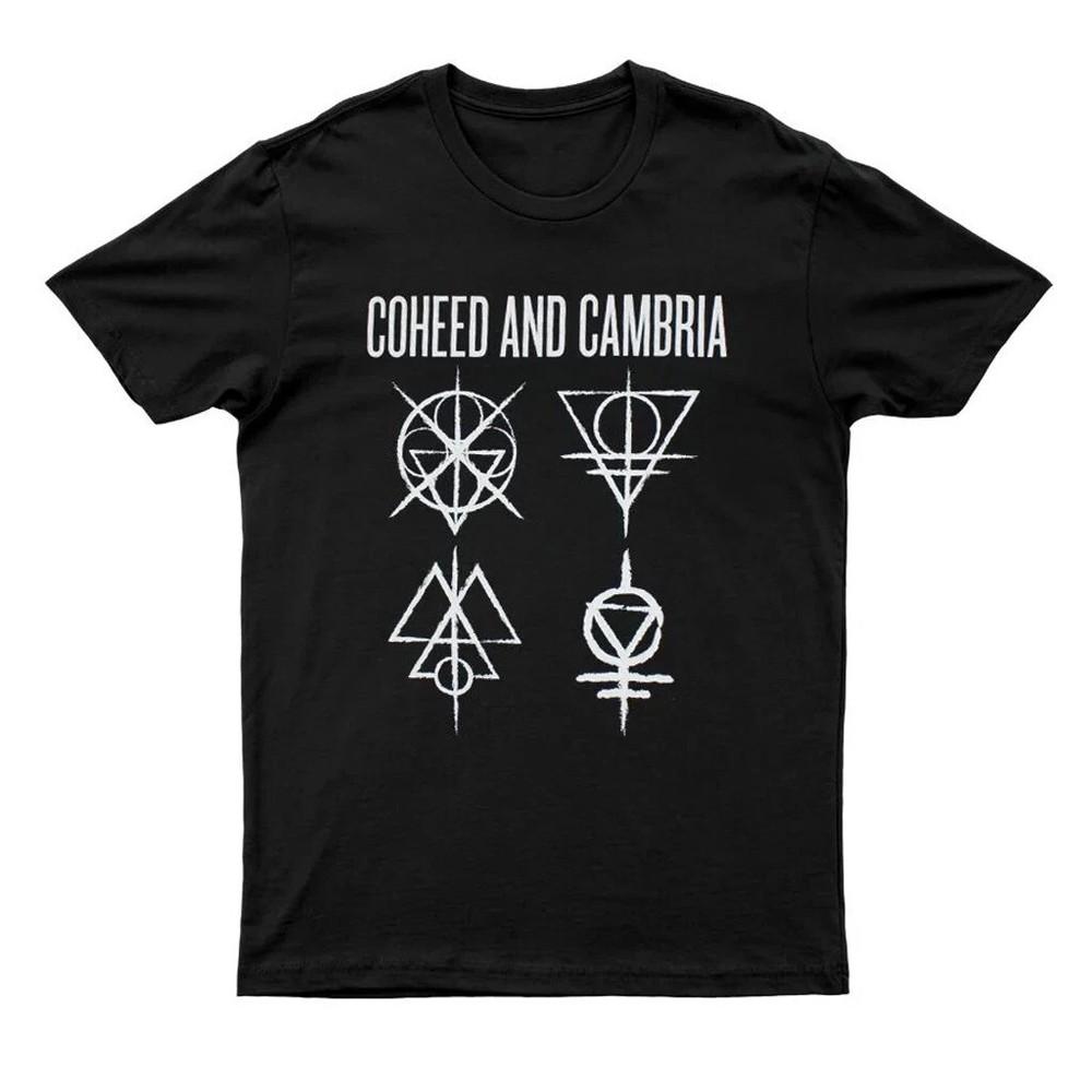 HOT NEW Coheed and Cambria band black Tshirt Unisex S to 5XL FN850 Unisex T-Shirt S